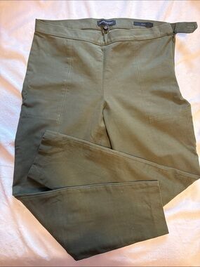Banana Republic Olive Green Stretch Trousers